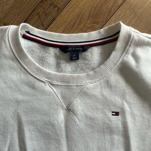 Tommy Hilfiger white Crewneck Sweater